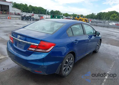 2014 Honda Civic Ex from USA, damaged, VIN 19XFB2F89EE207059